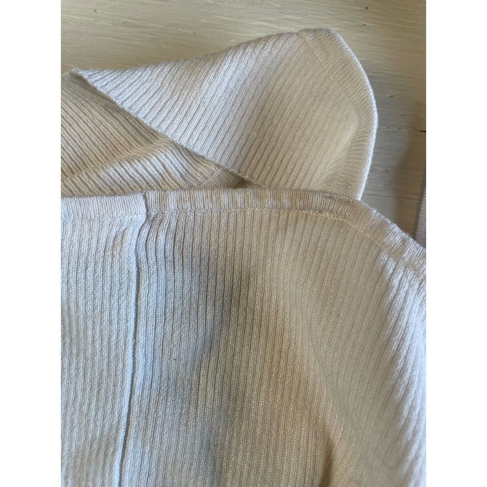 White Garage Cropped Tank Top Size Medium - Picture 6 of 6